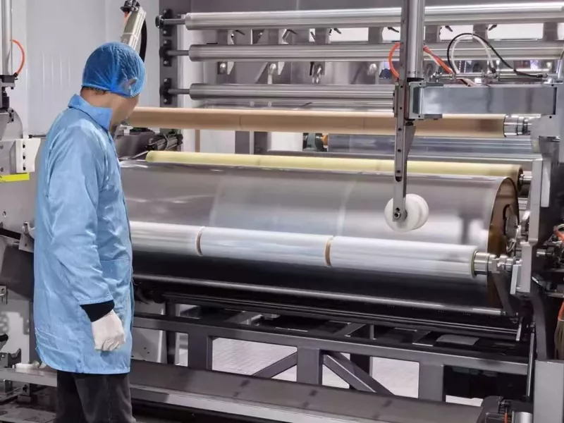 Two-Sided Cling Machine Stretch Film